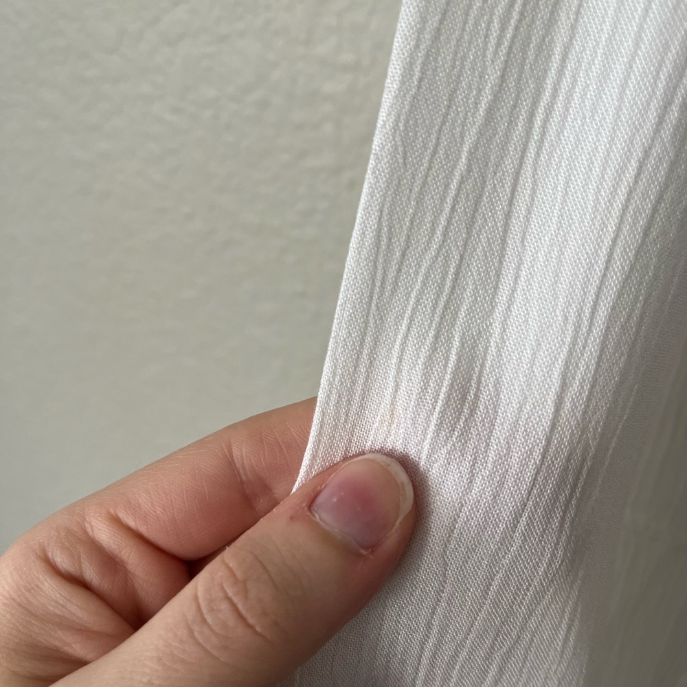 Prana Fernie Long Sleeve Button Down Shirt in White Women's Size XS - Picture 15 of 17